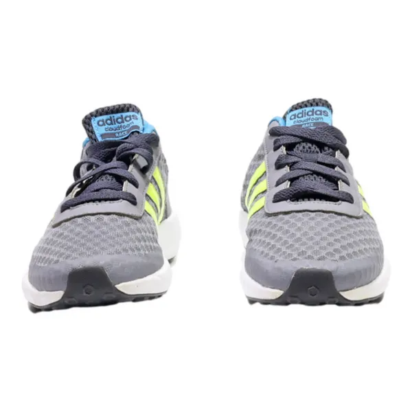 ADIDAS Cloudfoam Race Sneaker Trainers Grey Synthetic Womens UK 4.5