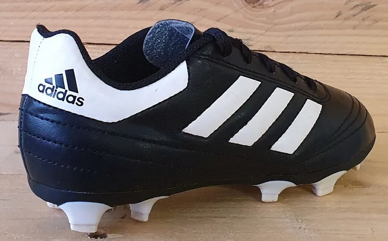 Adidas Goletto VI Leather Kids Trainers UK13K/US13.5K/EU31.5 AQ4285 Black/White