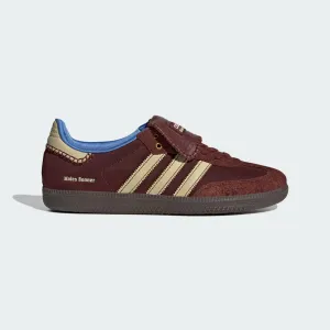 adidas Originals x Wales Bonner Samba Nylon Low Trainers Fox Brown / Sandy Beige / Lucky Blue