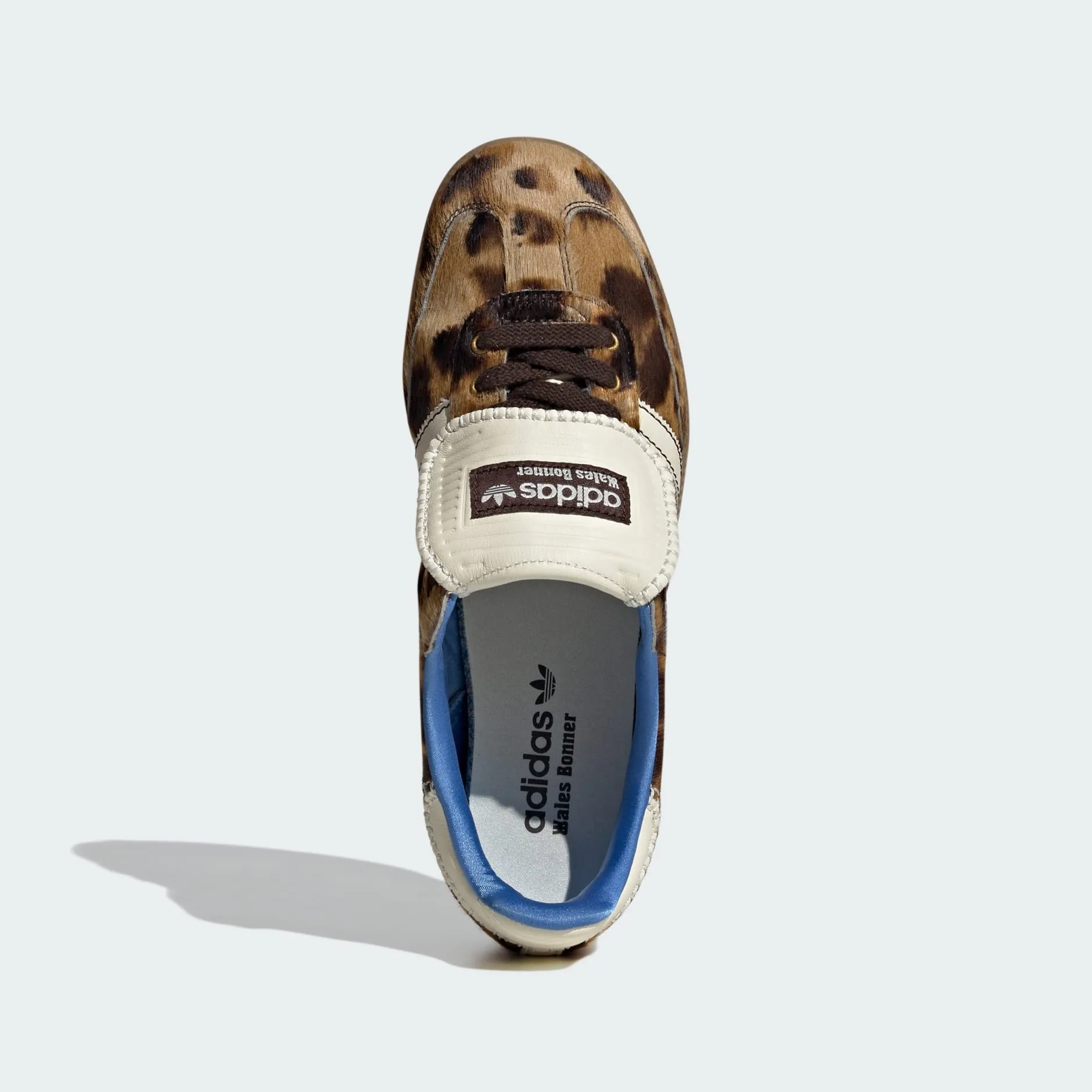 adidas Originals x Wales Bonner Samba Pony Leo Low Trainers Dark Brown / Cream White / None