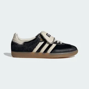 adidas Originals x Wales Bonner Samba Pony Tonal Low Trainers Core Black / Cream White