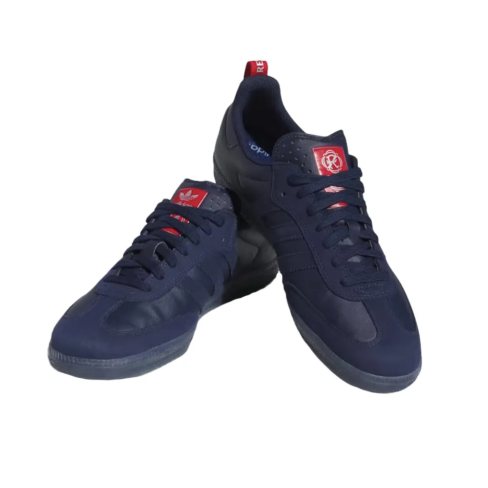 adidas SKATEBOARDING ORCHARD X NEW ENGLAND REVOLUTION SAMBA ADV SHOES // NIGHT INDIGO/NIGHT INDIGO/SILVER METALLIC