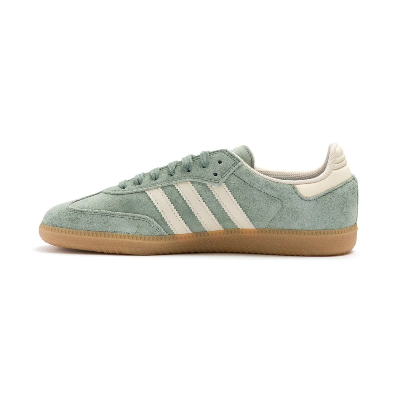 Adidas Skateboarding Samba ADV Men's Skate Shoe - Silver Green/White/Metallic Gold