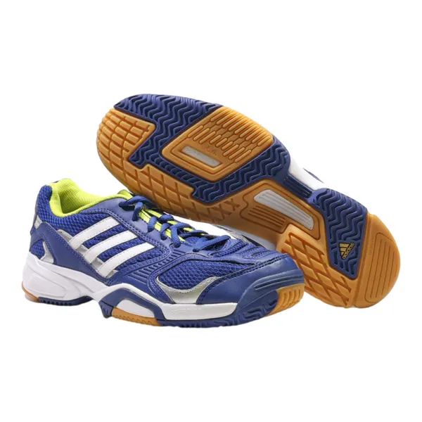 ADIDAS Sneaker Trainers Blue Synthetic Mens UK 6.5