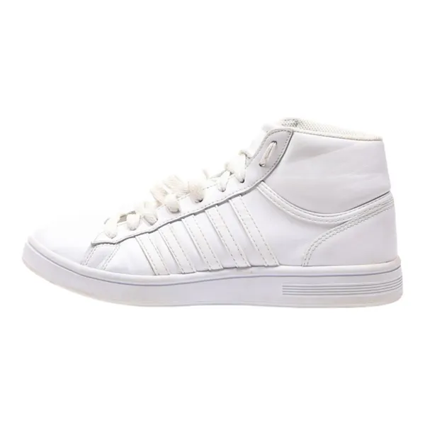 ADIDAS Sneaker Trainers White Leather Mens UK 8