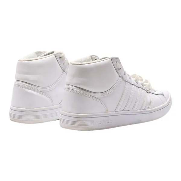 ADIDAS Sneaker Trainers White Leather Mens UK 8