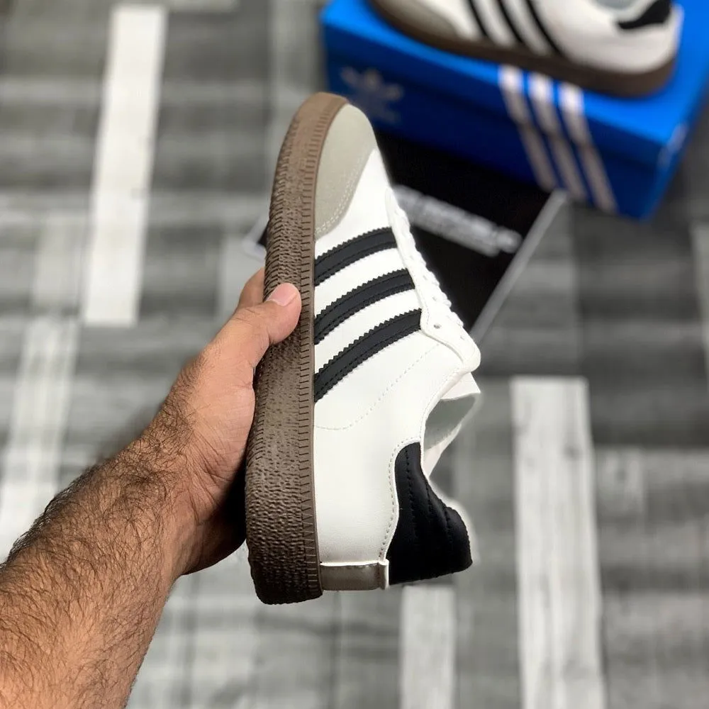Adii Samba (White Black)