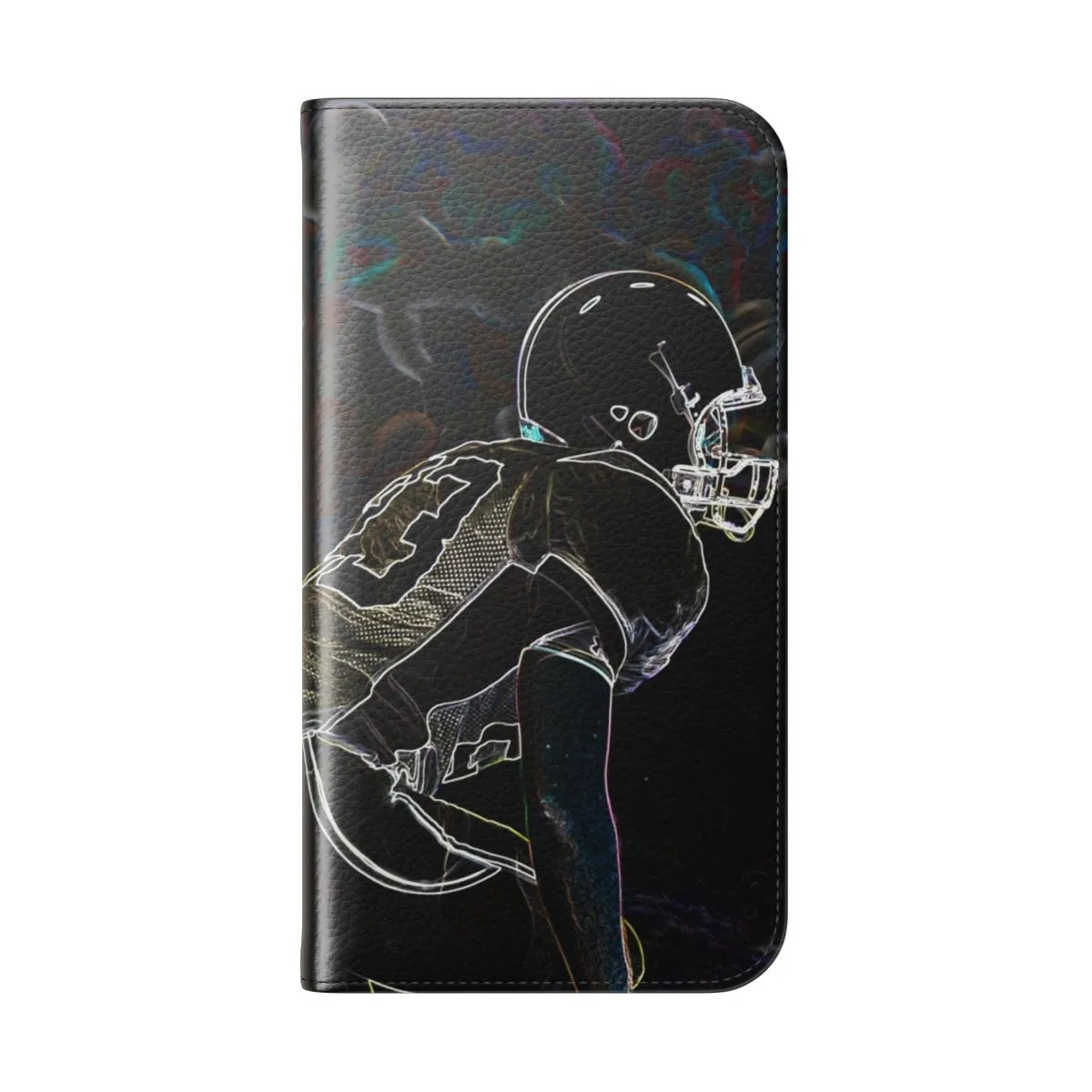 American Football Inspired Flip Phone Case for Sports Fans