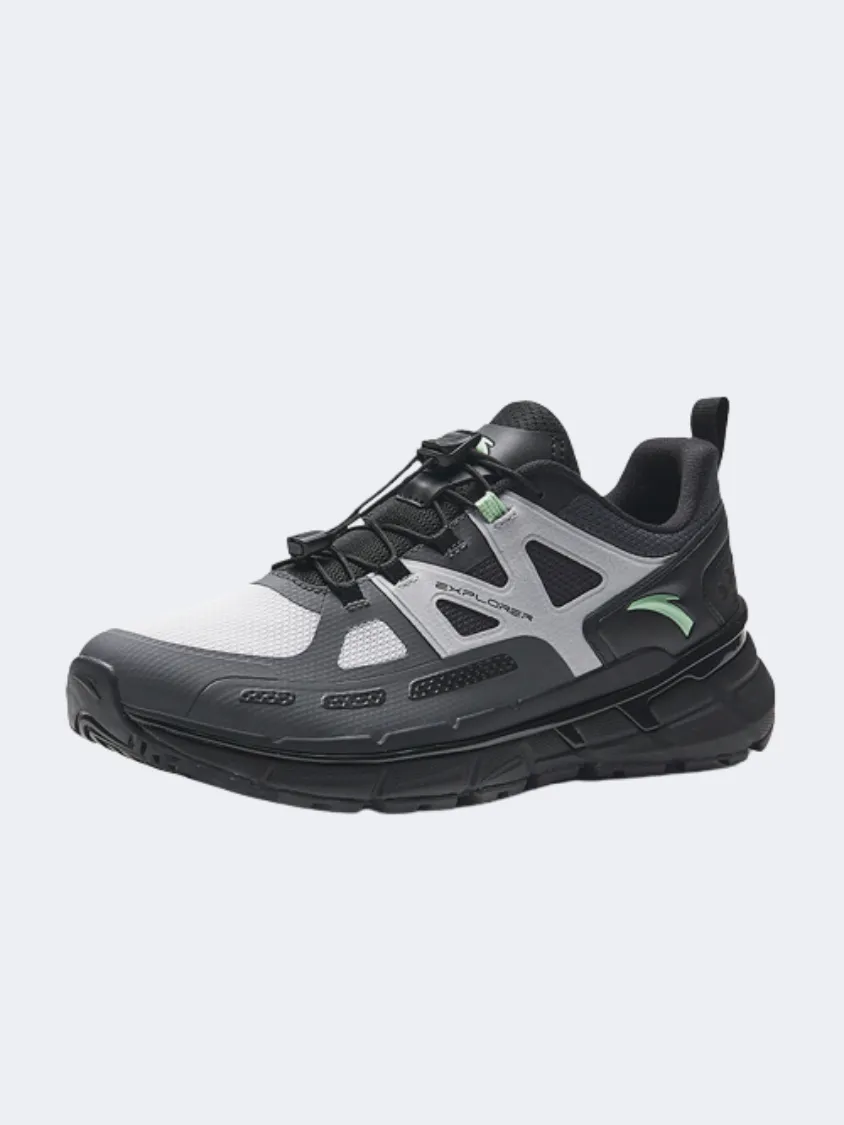 Anta Yueling Men Lifestyle Shoes Castle Grey/Silver