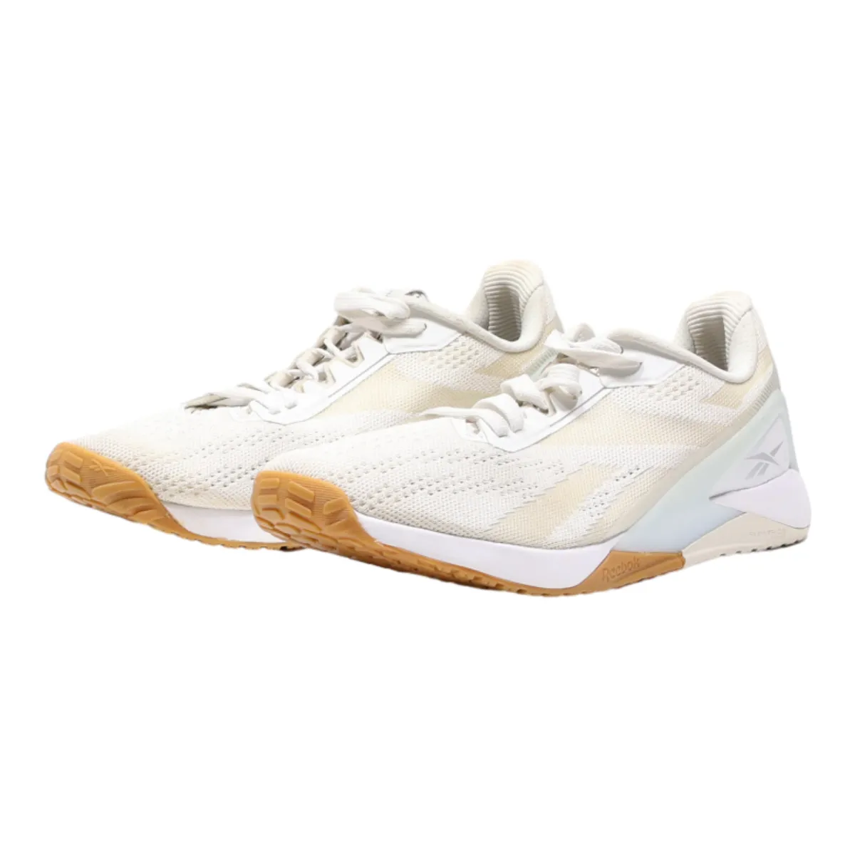 ASICS Sneaker Trainers Beige Synthetic Womens UK 6