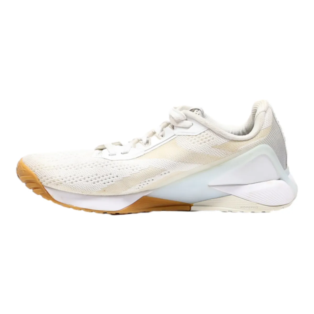 ASICS Sneaker Trainers Beige Synthetic Womens UK 6
