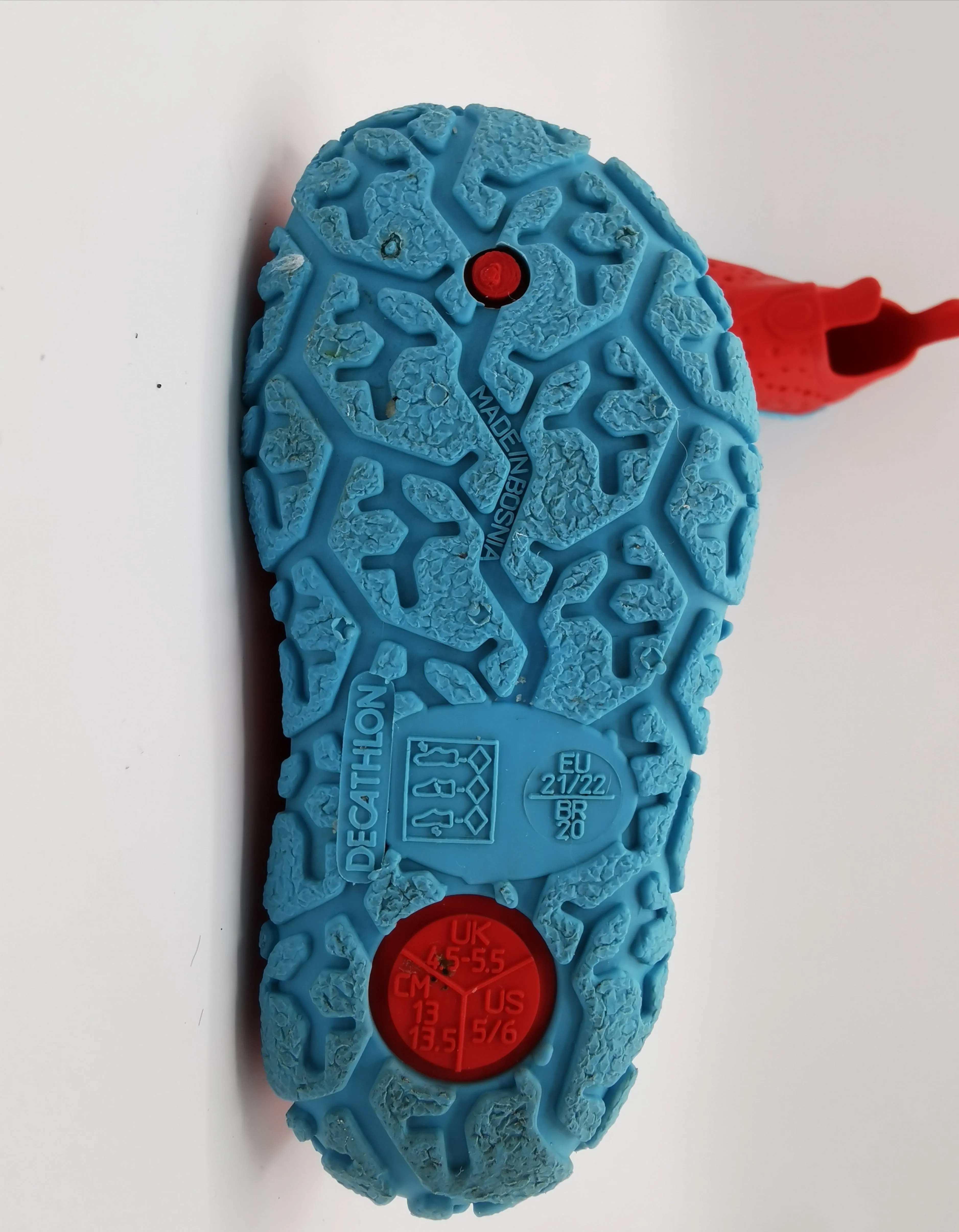 BABY BOY SIZE 5 TODDLER (EU 21/22) - NABAIJI AQUAFUN, Pull-on Water Shoes EUC B9
