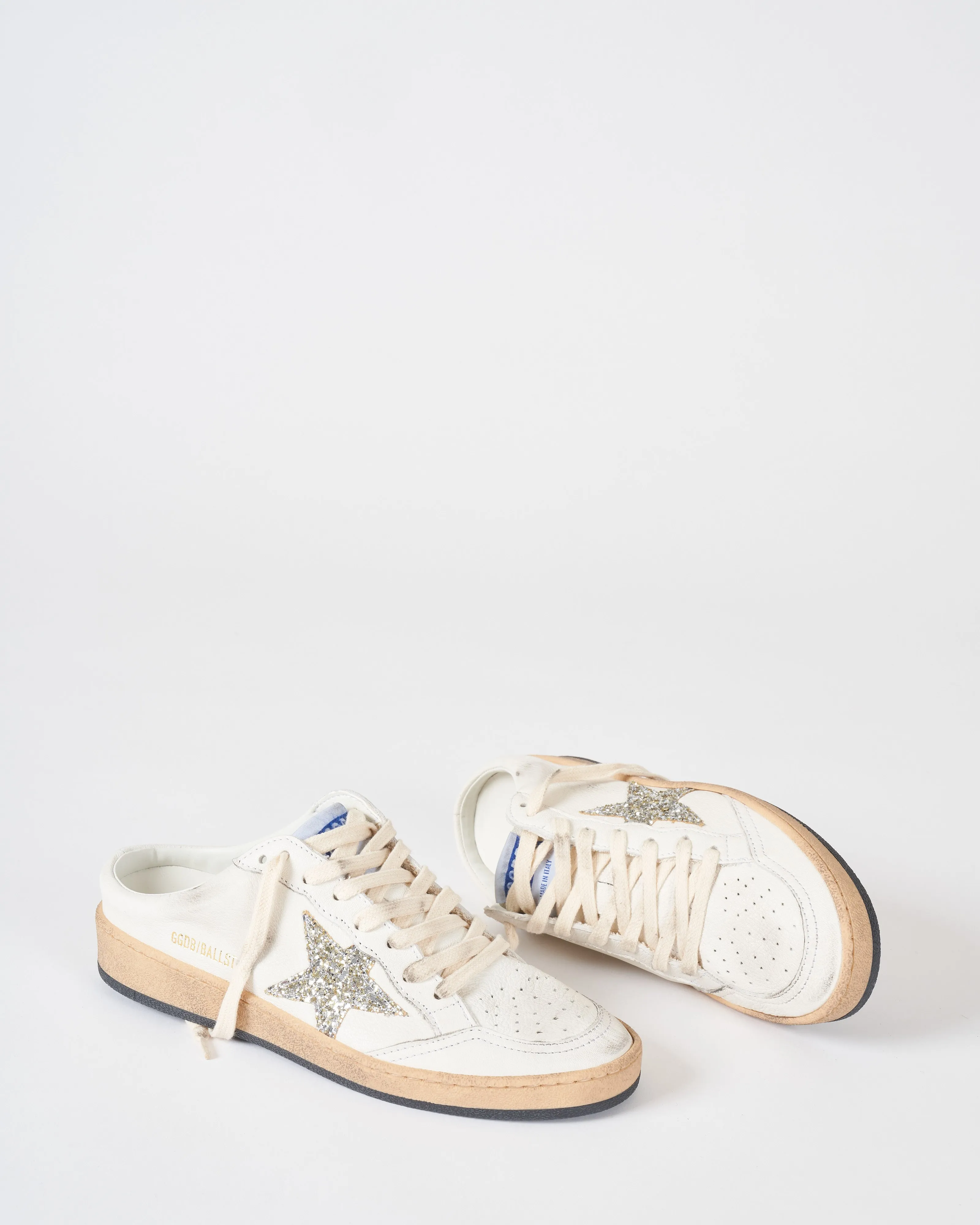 ball star sabot nappa upper glitter star