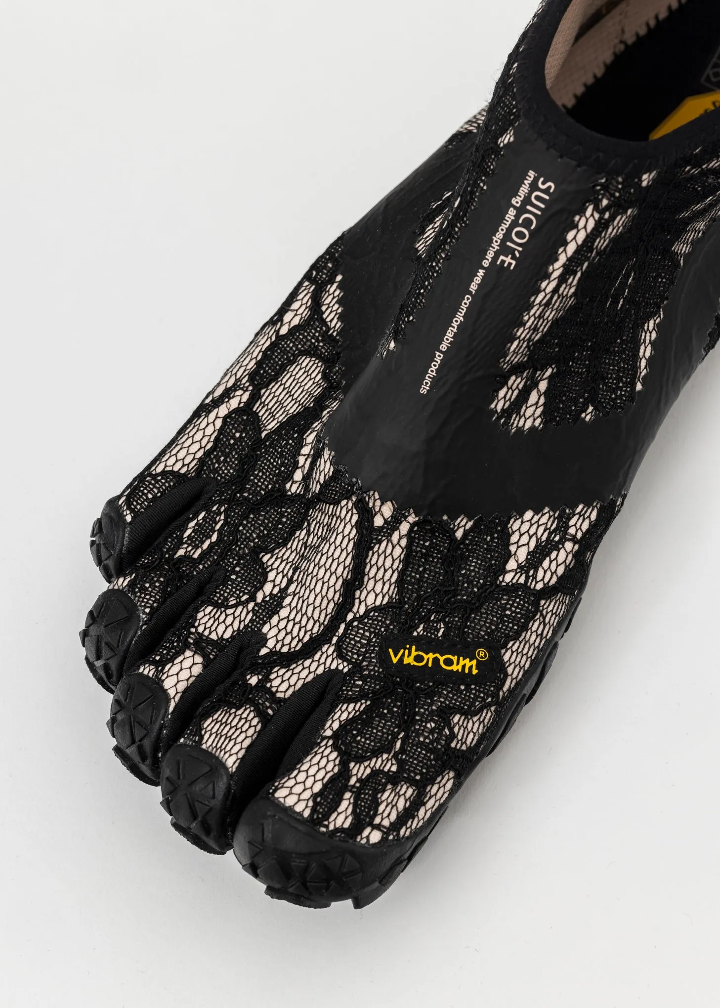 BEIGE LACE FIVE FINGERS
