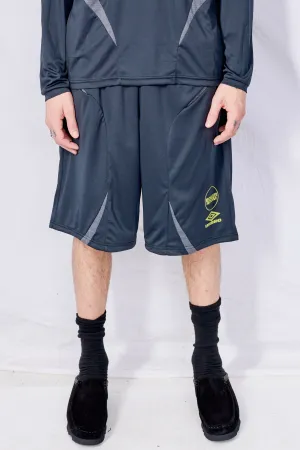 Black Boiler Room x Umbro Football Short