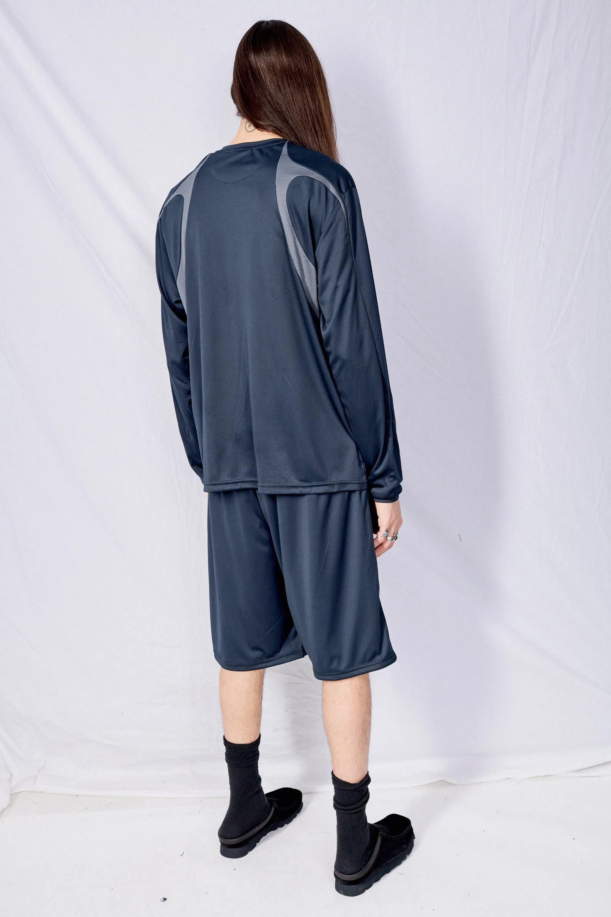 Black Boiler Room x Umbro Football Short
