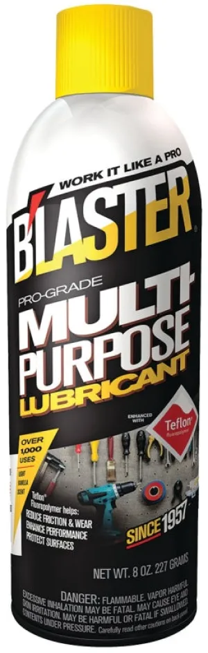 B'laster PB-50 Lubricant, 8 oz, Aerosol Can, Liquid :EA: QUANTITY: 1