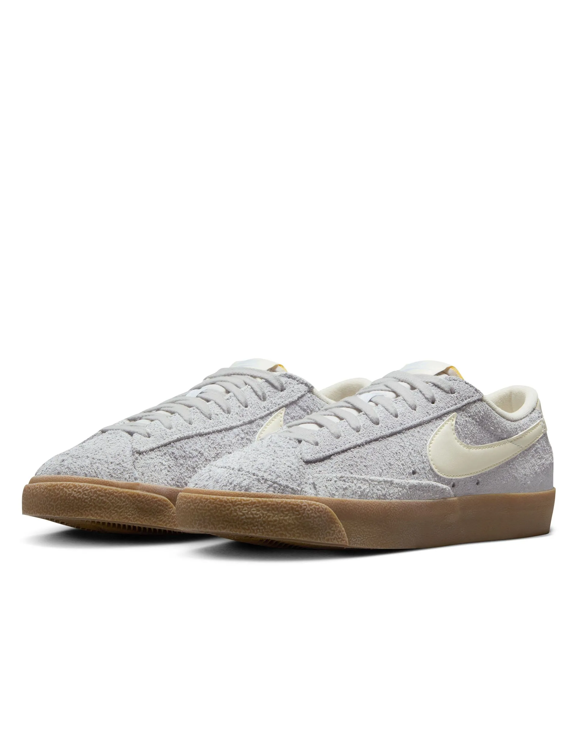 Blazer Low '77 Vintage Shoes - Football Grey/Pale Ivory/Gum Light Brown