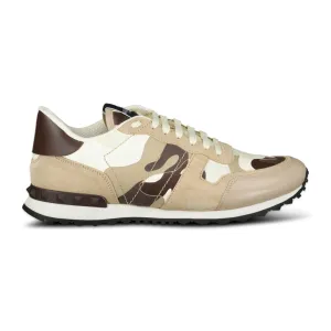Brown & Beige Rockrunner Trainers
