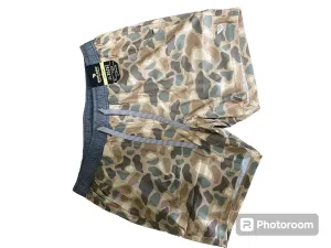Burblebo Pintail Camo Athletic Shorts