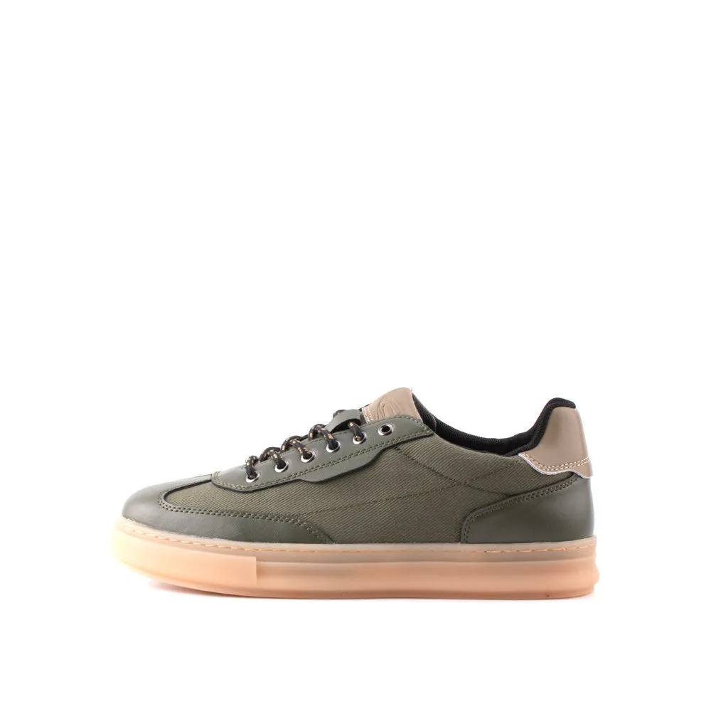 camel active Cool Denim Sneakers Men Olive FAFNIR 822409-HX1SVC-7 OLIVE