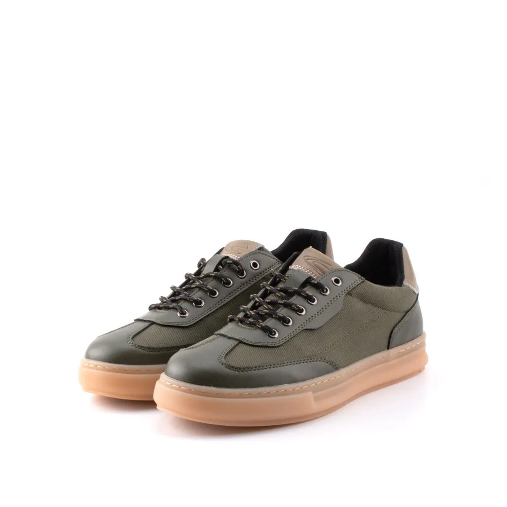 camel active Cool Denim Sneakers Men Olive FAFNIR 822409-HX1SVC-7 OLIVE