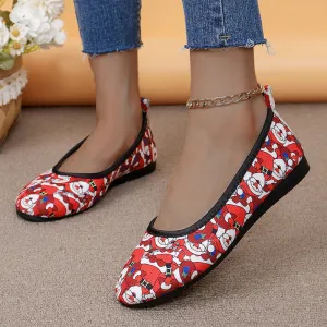 Cartoon Graphic Canvas Shoes