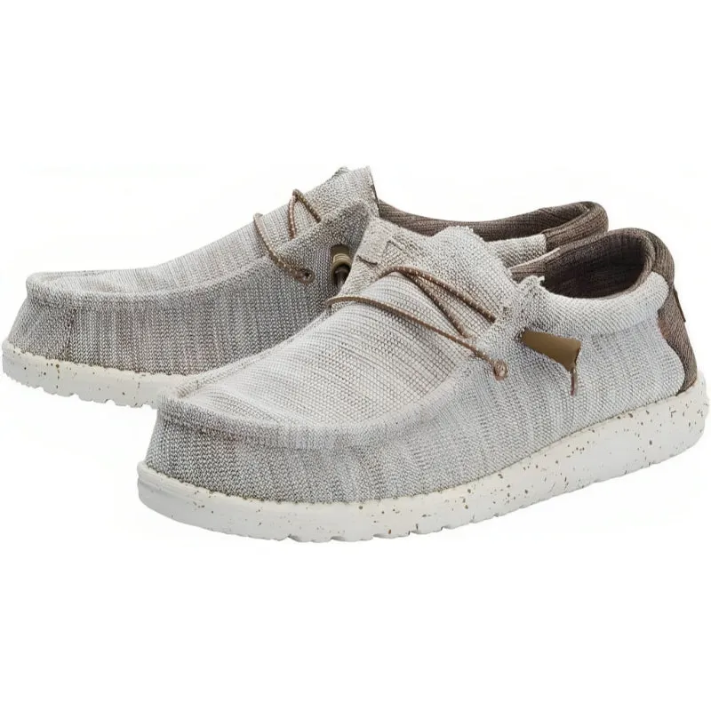 Casual Elastic Lace Canvas Shoes