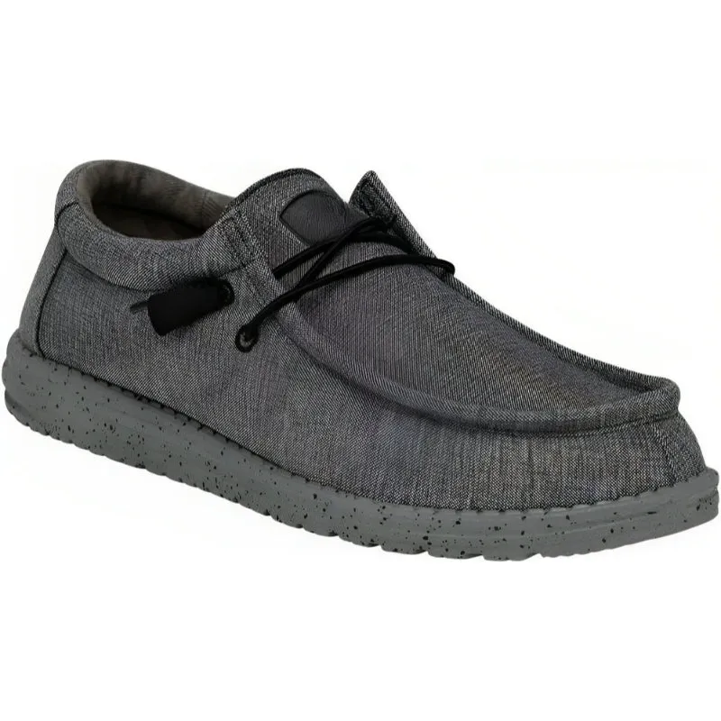 Casual Elastic Lace Canvas Shoes