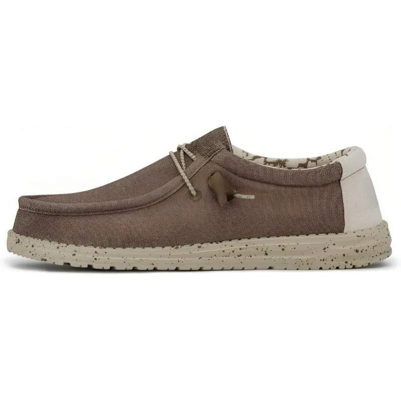Casual Elastic Lace Canvas Shoes