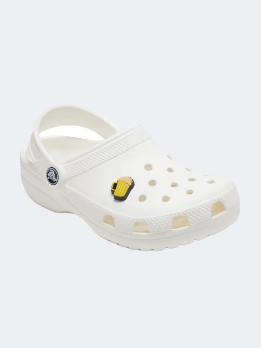 Crocs Beer Unisex Lifestyle Pins Yellow
