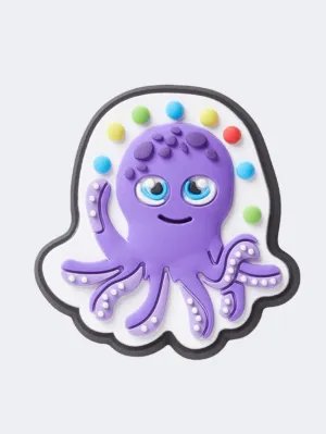 Crocs Juggling Octopus Unisex Lifestyle Pins Multicolor