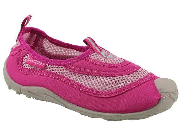 Cudas Flatwater Kids Water Shoes - Pink