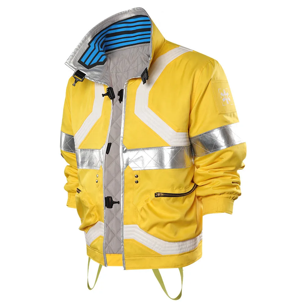 Cyberpunk-David Martinez Coat Cosplay Costume Halloween Carnival Suit