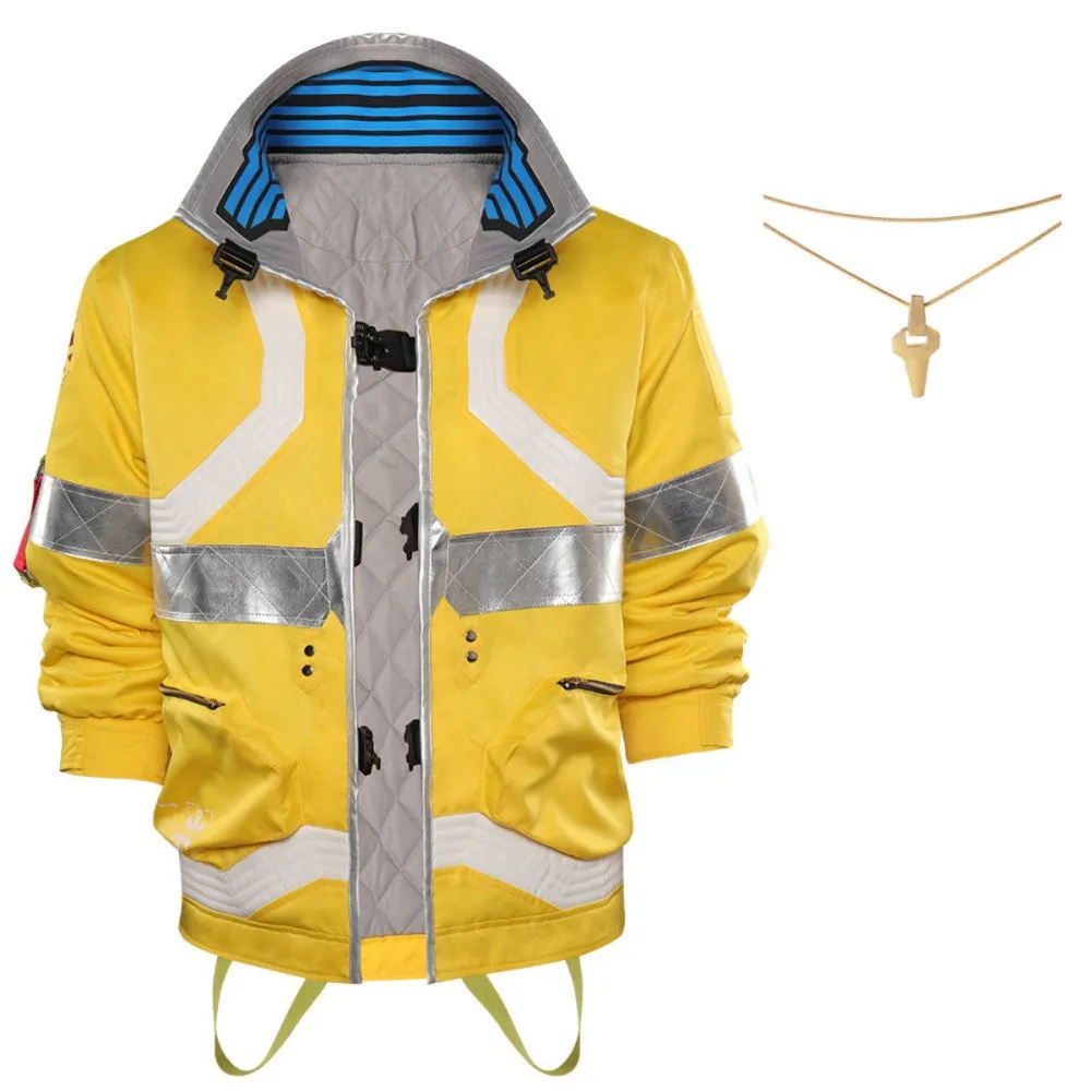 Cyberpunk-David Martinez Coat Cosplay Costume Halloween Carnival Suit