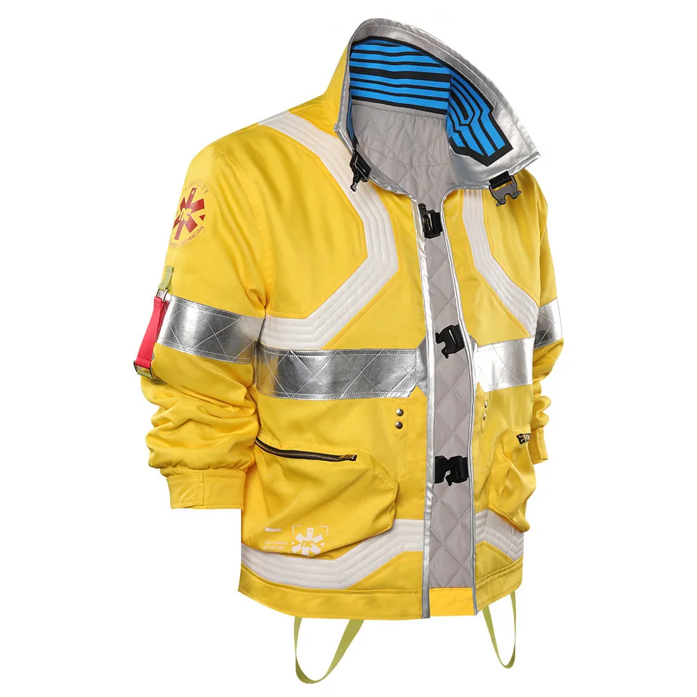 Cyberpunk-David Martinez Coat Cosplay Costume Halloween Carnival Suit