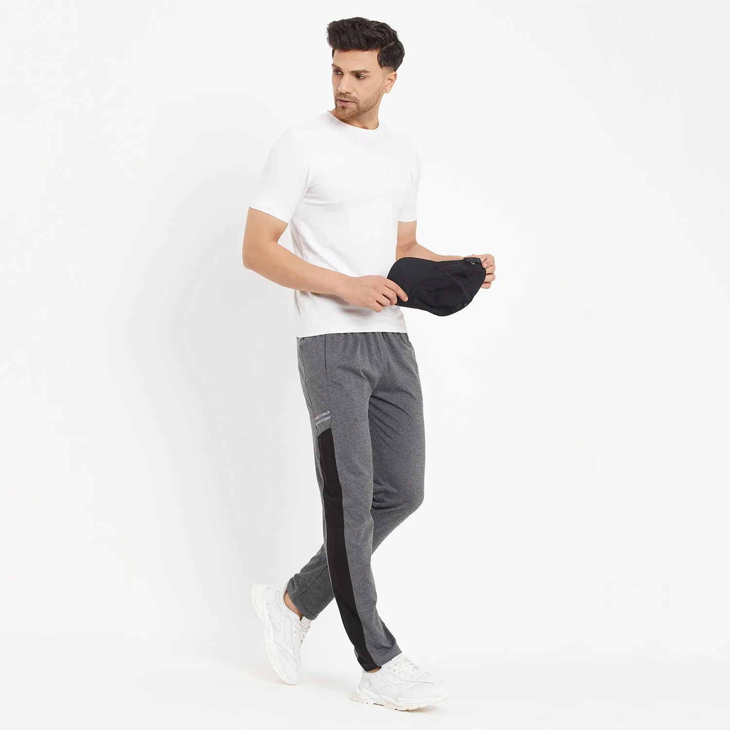Duke Stardust Men Solid Track Pant (LF5666)
