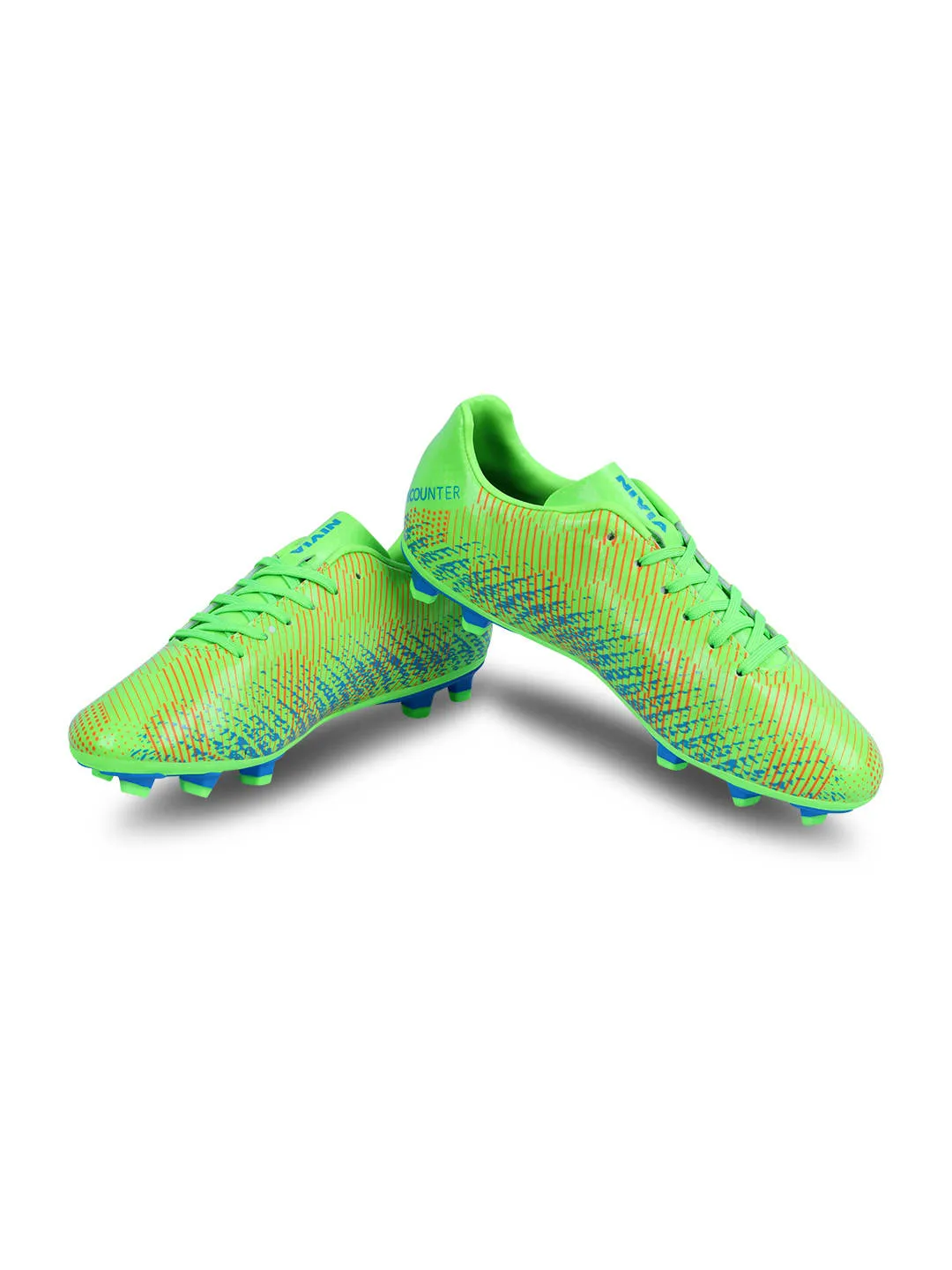 Encounter 9.0 F.B Stud Football Shoes For Men Neon Green