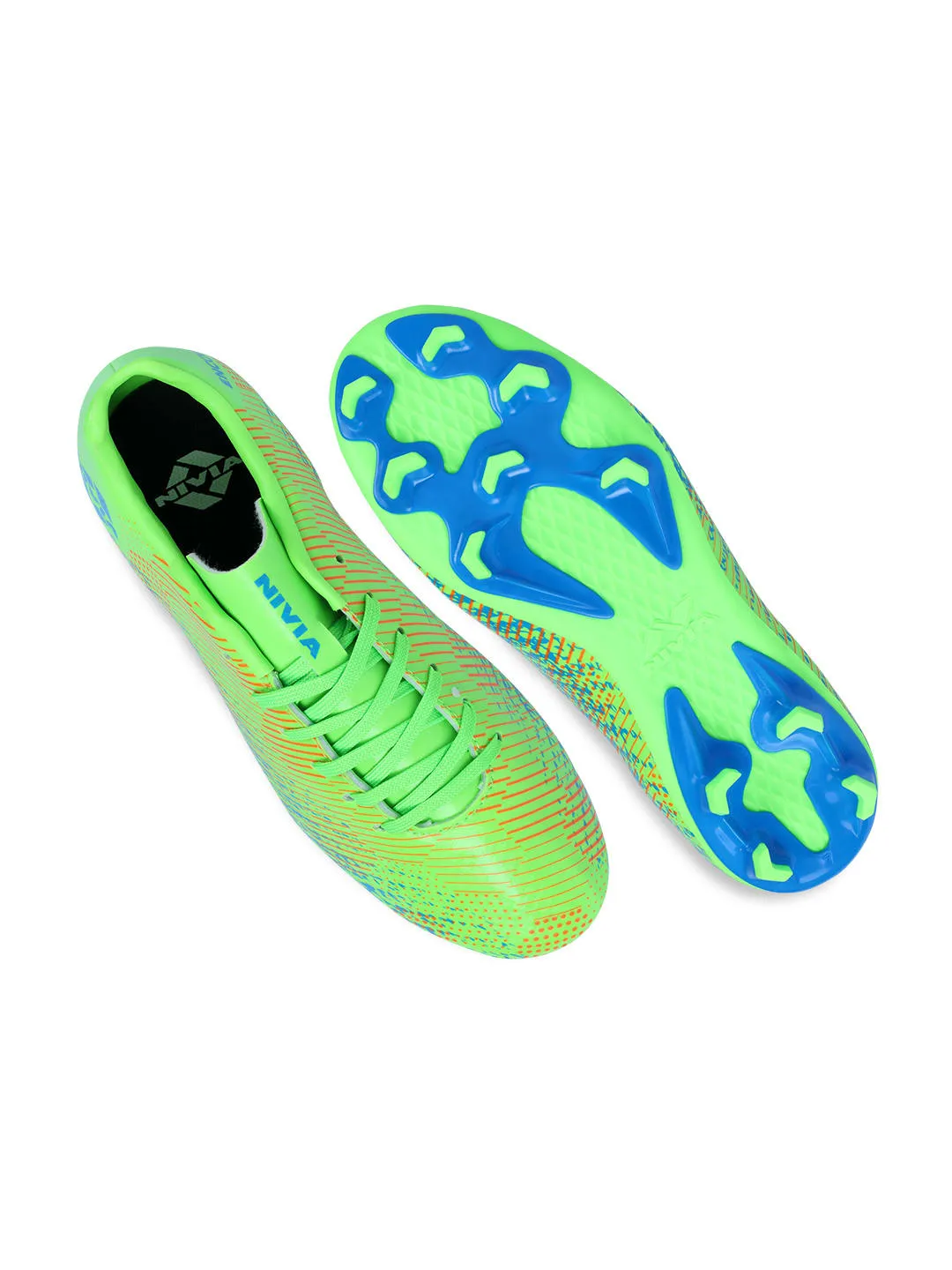 Encounter 9.0 F.B Stud Football Shoes For Men Neon Green