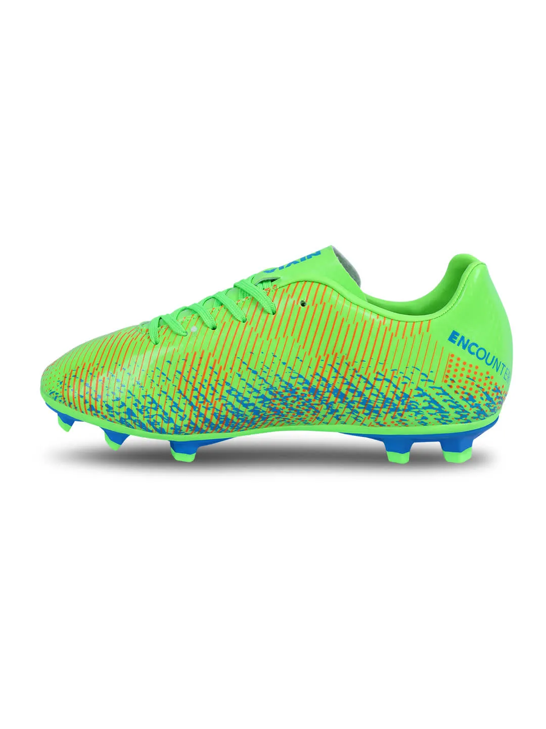 Encounter 9.0 F.B Stud Football Shoes For Men Neon Green