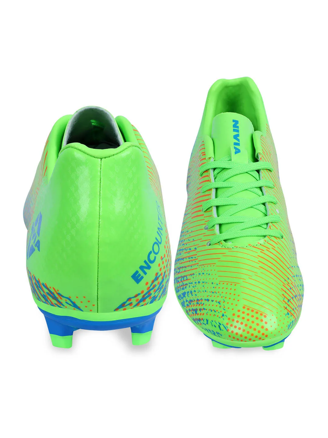 Encounter 9.0 F.B Stud Football Shoes For Men Neon Green
