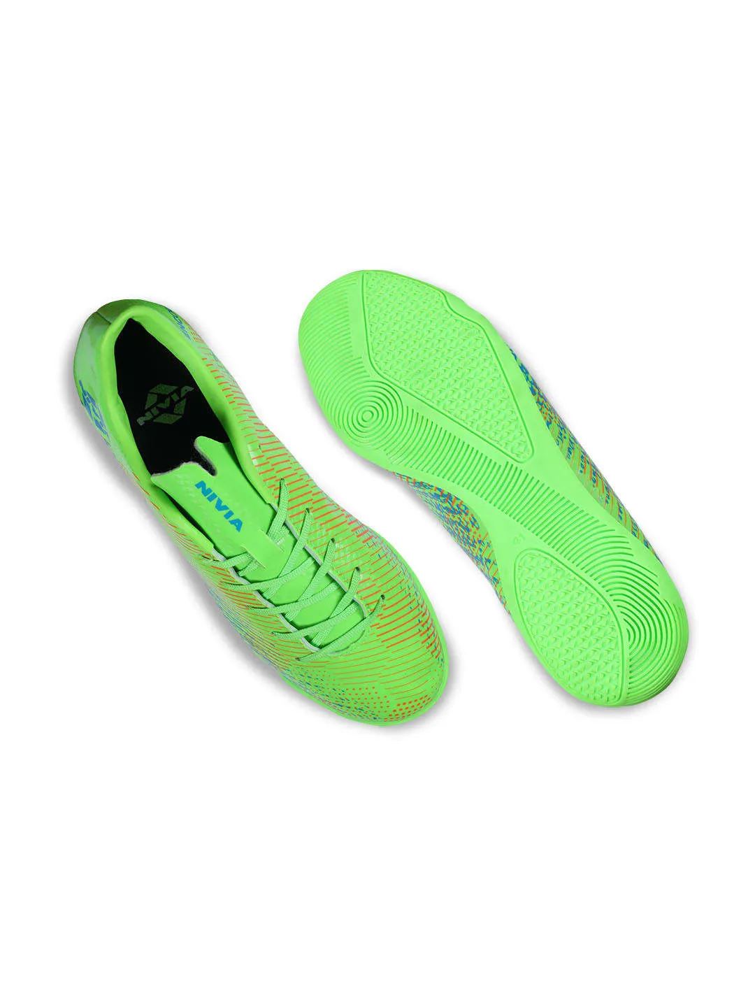 Encounter 9.0 Football Futsal Shoes For Men Neon Green