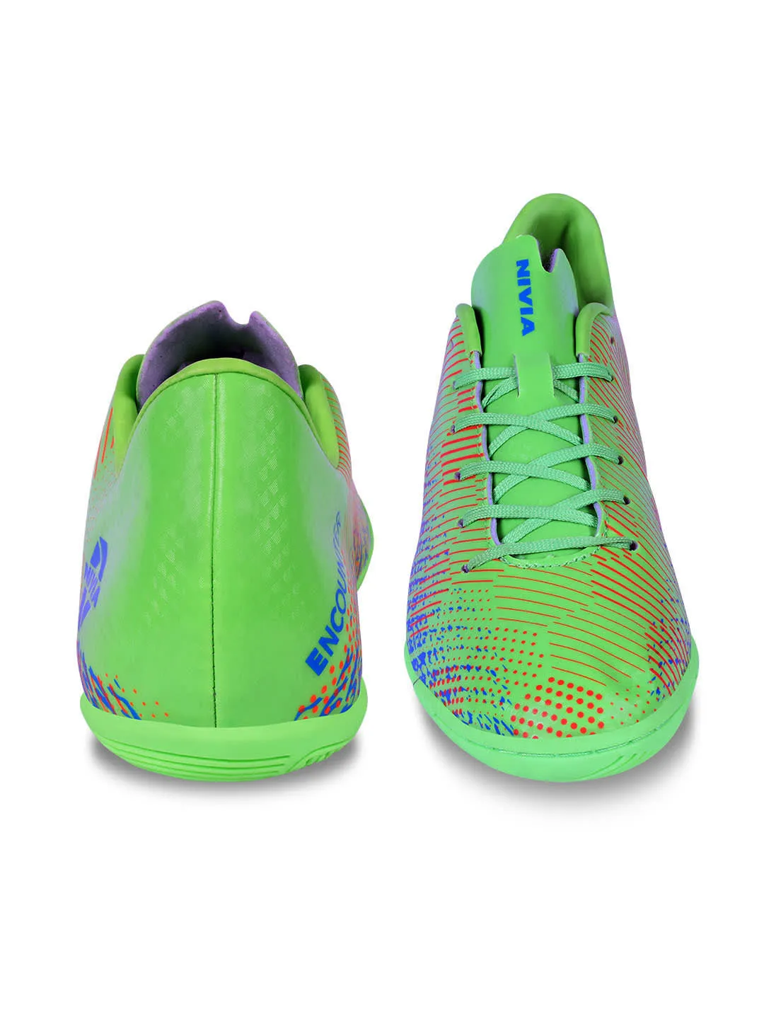 Encounter 9.0 Football Futsal Shoes For Men Neon Green