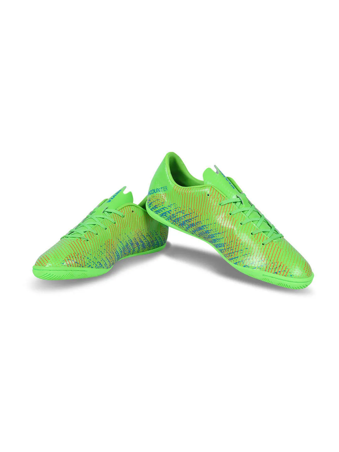 Encounter 9.0 Football Futsal Shoes For Men Neon Green