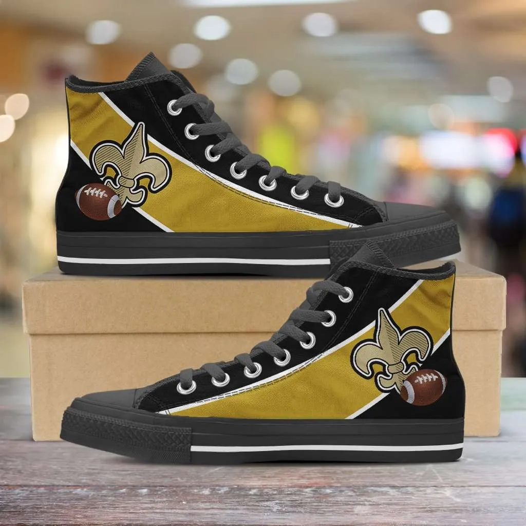 Fan Art New Orleans Canvas High Top Shoes