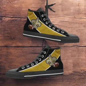 Fan Art New Orleans Canvas High Top Shoes