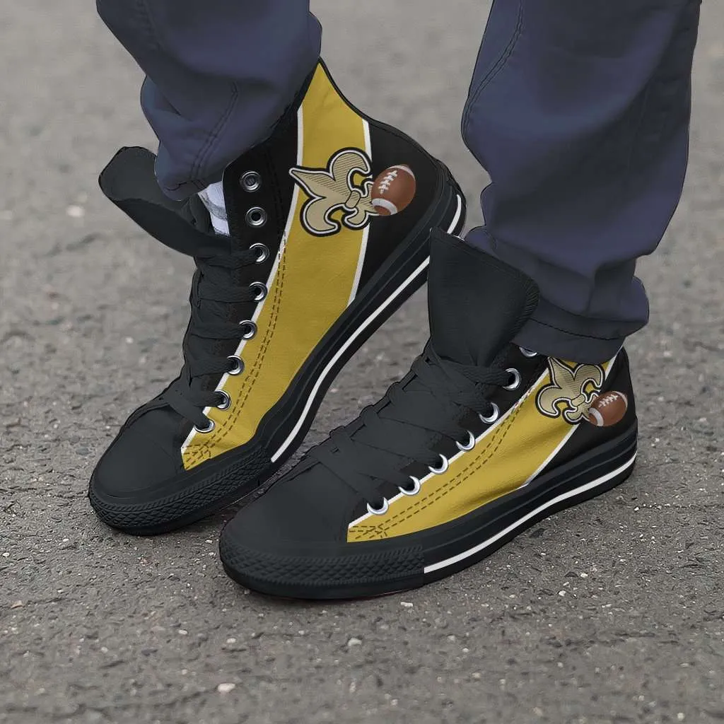 Fan Art New Orleans Canvas High Top Shoes