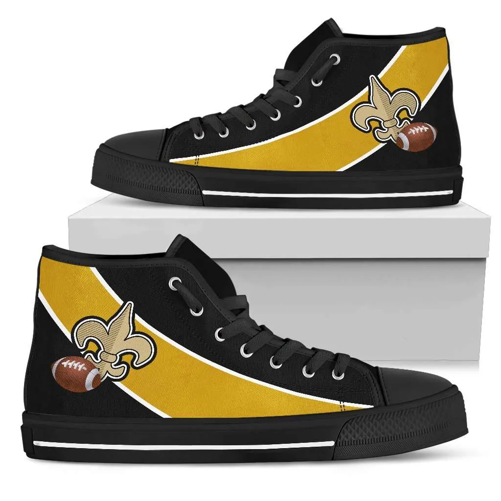 Fan Art New Orleans Canvas High Top Shoes