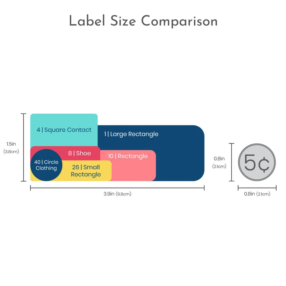 Football School Labels Pack