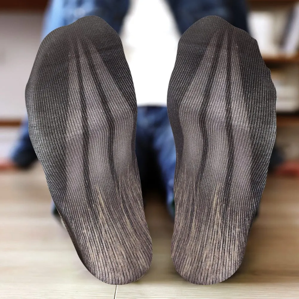 Funny 3D Print Animal Socks Feet Socks Funny Socks Gifts - Zebra Feet